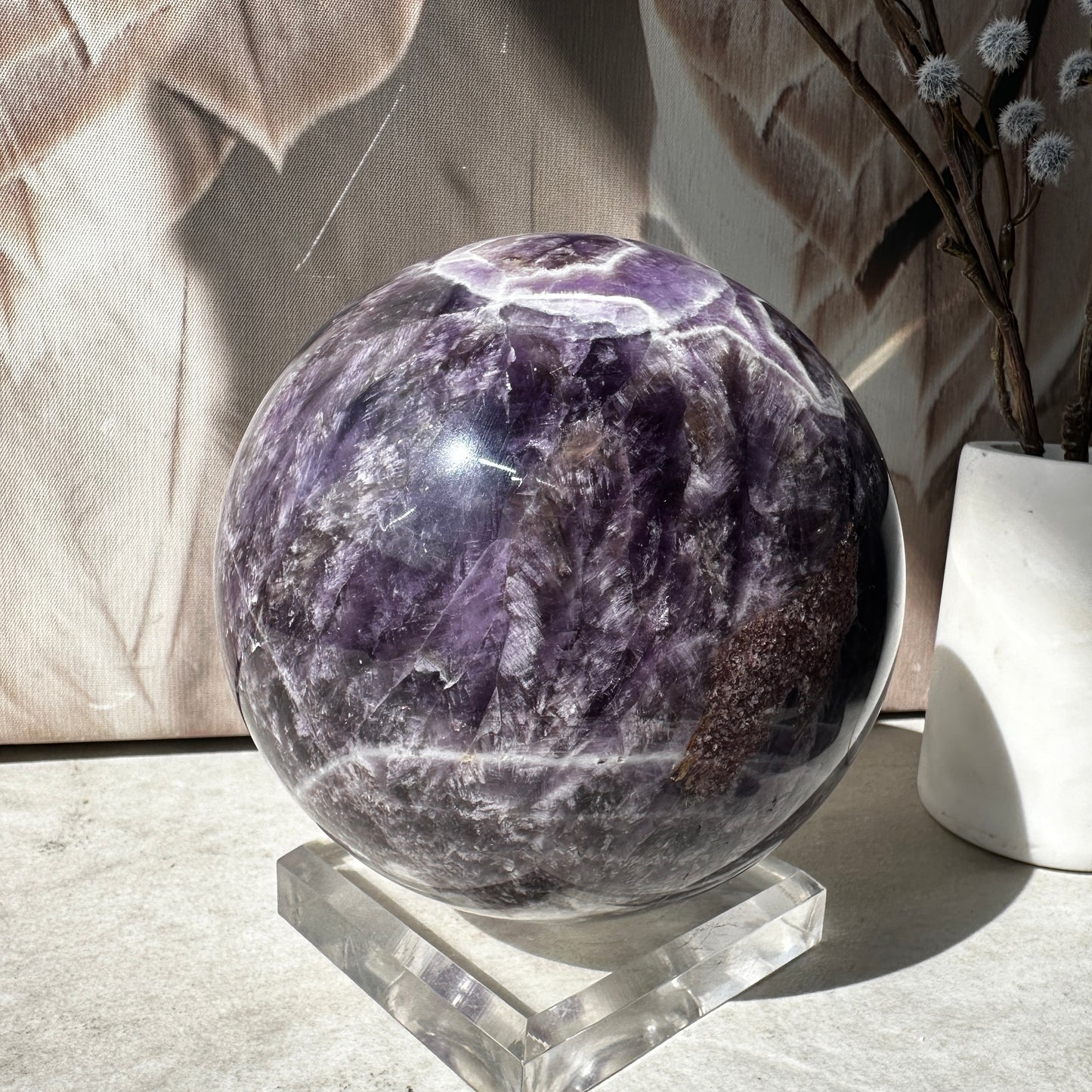 Large Dream Amethyst Sphere 13cm 3.6kg